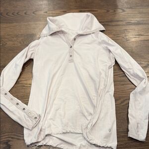 lululemon athletica Light Pink Long Sleeve Top